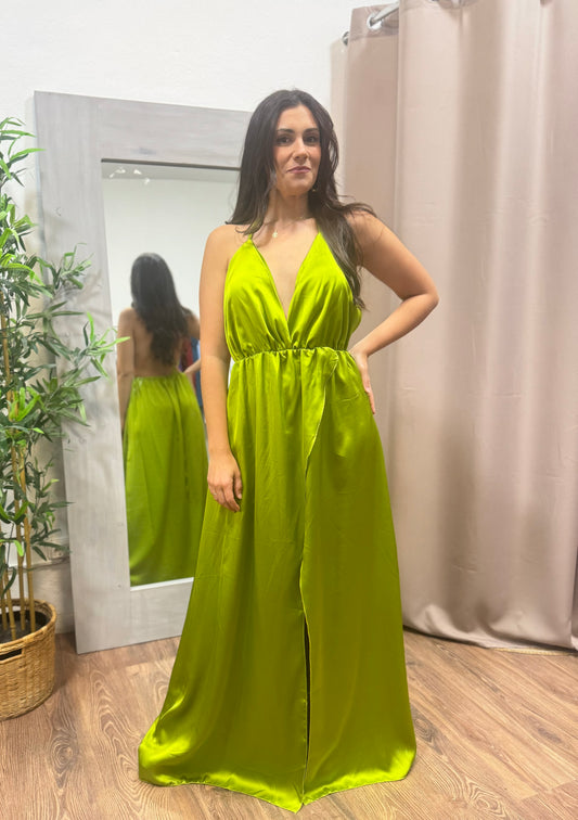 Vestido Atenea verde