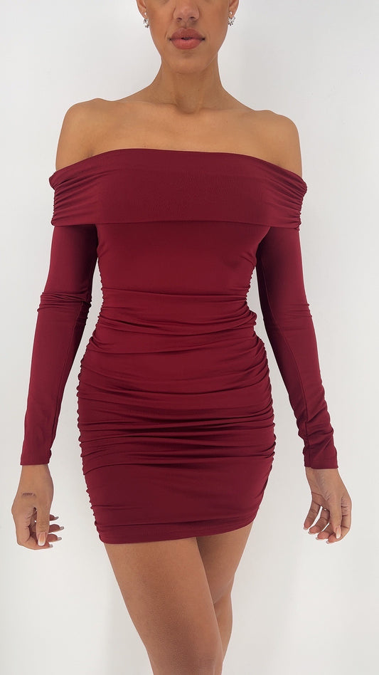 Vestido Venus rojo